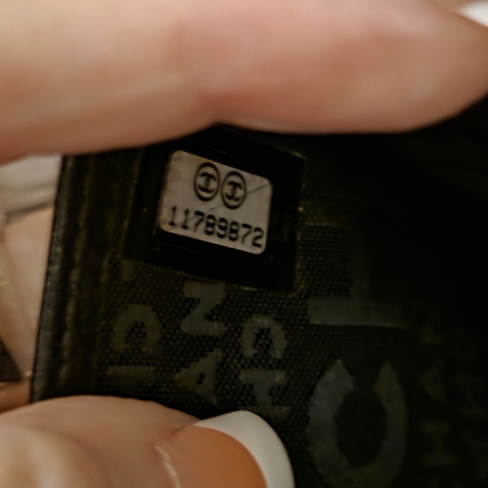 CHANEL Classic Black Leather Clutch/Rehab/ Great Condition - Picture 8 of 12